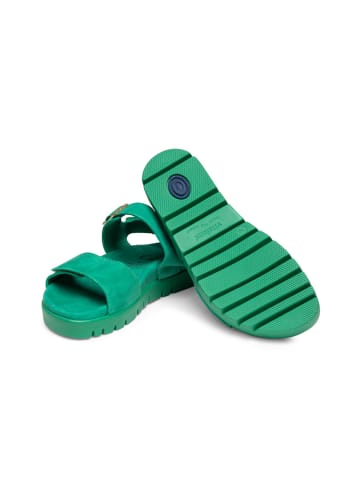 VITAFORM Samtziegenleder Sandalen in grün