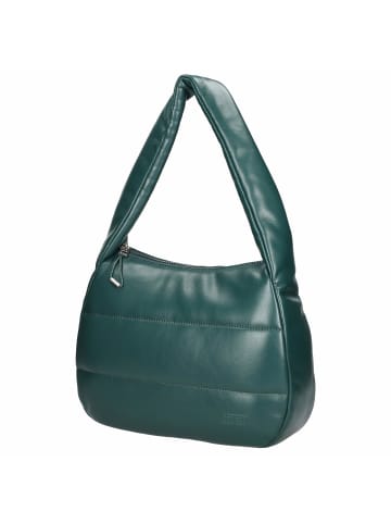 Jost Kaarina - Schultertasche 31 cm (black) in bottlegreen