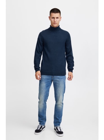 BLEND Rollkragenpullover BHPullover in Blau