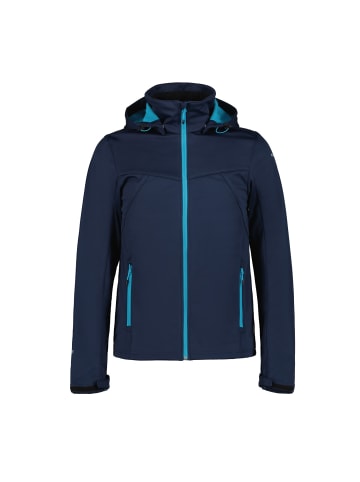 Icepeak Softshelljacke mit Kapuze Biggs in Dunkelblau