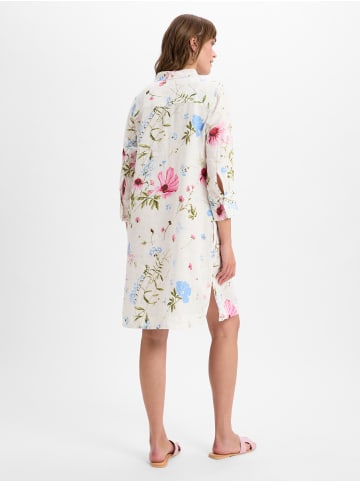 Franco Callegari Leinenkleid in ecru rosa - 0043