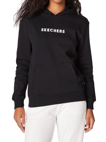 Skechers Sweatshirt Skechers Signature Hoodie  in schwarz