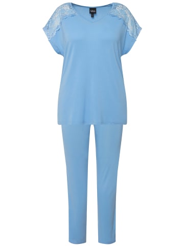 Ulla Popken Pyjama in lichtblau