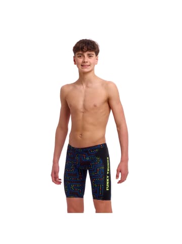 Funky Trunks Chomp Chomp Jammer Schwimmhose chlorresistent in schwarz