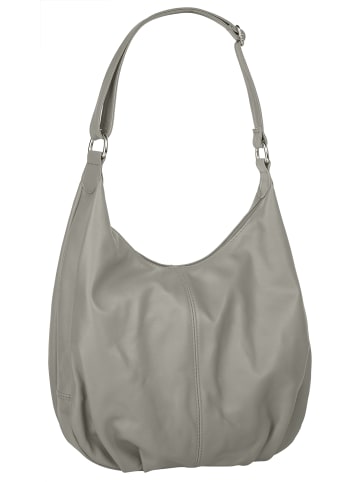Cluty Shopper echt Leder in grau