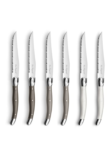 Lou Laguiole 6-tlg. Steakmesser Set LAGUIOLE / TRADITION in creme