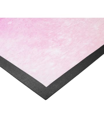 Mr. & Mrs. Panda Bodenvorleger Flamingo Classic ohne Spruch in Aquarell Pink