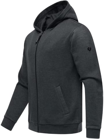 ragwear Sweatjacke Natten in Dark Grey