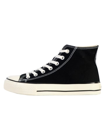 Victoria Sneaker mit Schnürung Schwarz