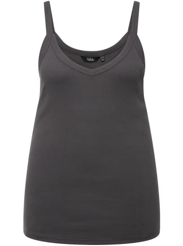 Ulla Popken Strick-Top in graphitgrau