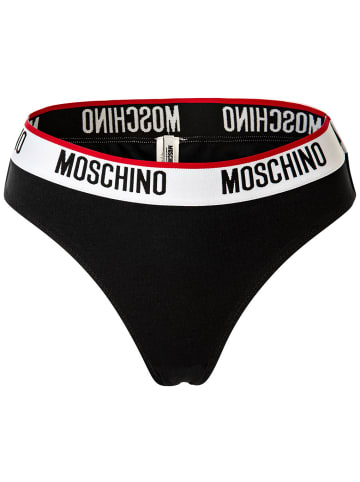 Moschino Slip 2er Pack in Schwarz