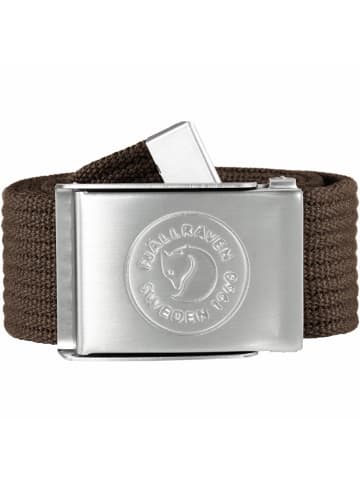 FJÄLLRÄVEN Stoffgürtel 1960 Logo Belt in Dunkeloliv