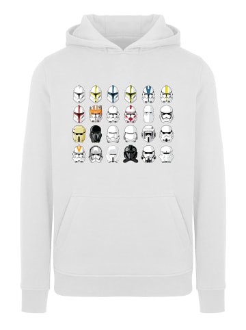 F4NT4STIC Hoodie Star Wars Stormtrooper Piloten Helme in weiß