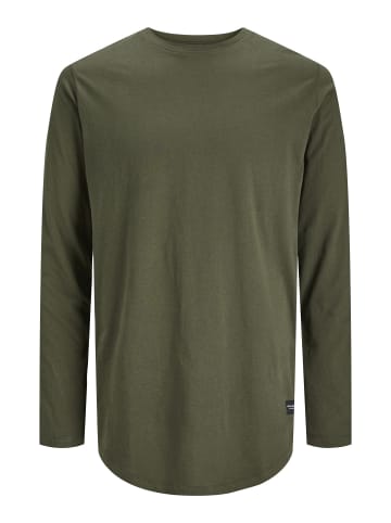 Jack & Jones Langarm-T-Shirt in Forest Night
