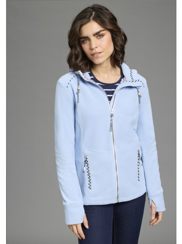 Kangaroos Fleecejacke in hell blau