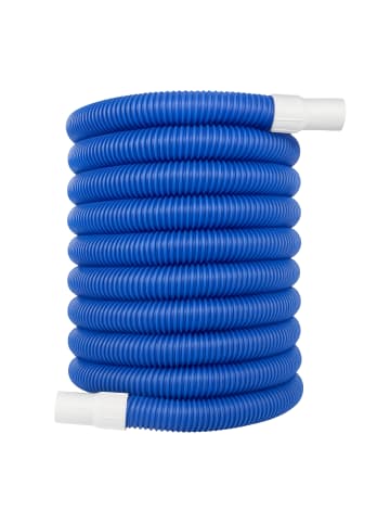 relaxdays Poolschlauch in Blau/ Weiß - (L)10 m x Ø 32 mm