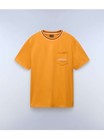 Napapijri T-Shirt "S-Murlo Ss" in Orange