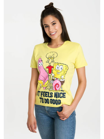 Logoshirt T-Shirt Spongebob - It Feels Nice in kanariengelb