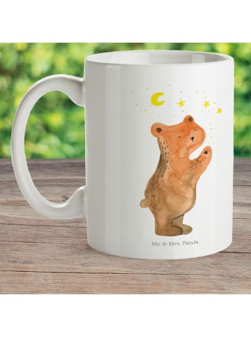 Mr. & Mrs. Panda Trinklernbecher Verliebter Bär ohne Spruch in Weiß