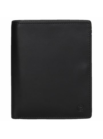 Esquire Logo - Geldbörse 12cc 12 cm RFID CARDSAFE in schwarz