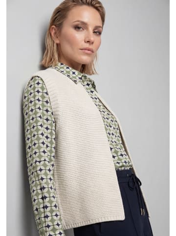 Olsen Strickweste Henny in beige - 0001