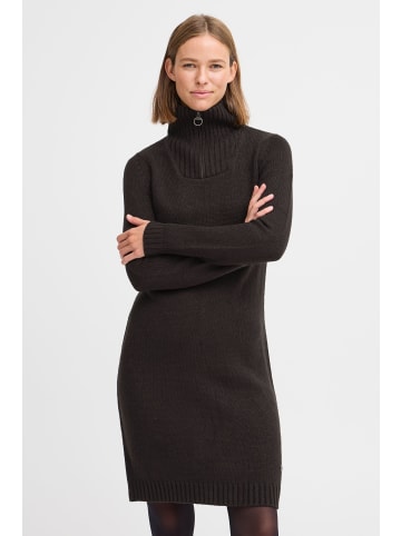 Oxmo Midikleid OXCARRYOLA 21301294ME modernes Strickkleid in Schwarz