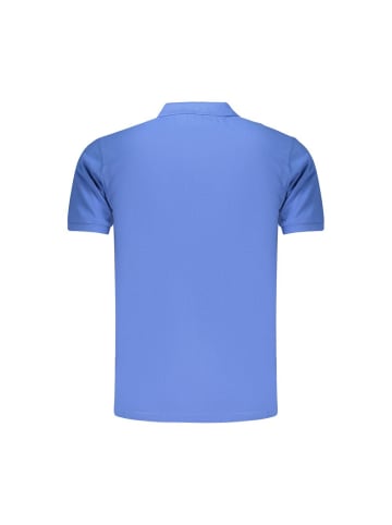 Rifle Blau Herren Poloshirt Hemd aus Baumwolle