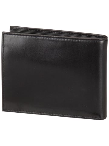 Bugatti Geldbörse Nobile Horizontal with Flap in Schwarz
