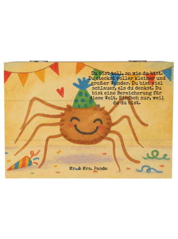 Mr. & Mrs. Panda Geschenkbox Spinne Agathe Party Design mit Spruch in Weiß