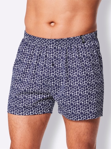 WITT WEIDEN Boxershorts in marine-bedruckt
