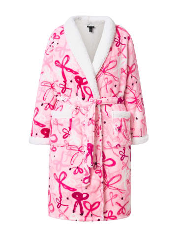 Ulla Popken Bademantel in baby rosa