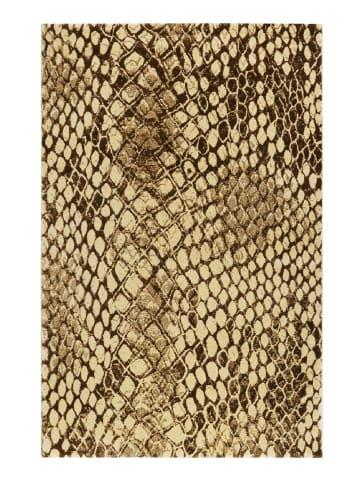 Teppich "Snake" in Beige/Braun