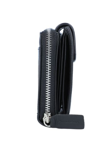 Braun Büffel Golf Edition Geldbörse Leder 12 cm in schwarz