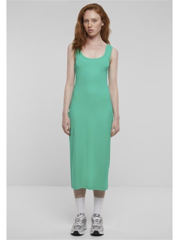 Urban Classics Urban Classics Damen Ladies Rib Top Dress in ferngreen
