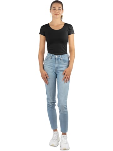 Janice 4 x Damen T-Shirt Nysa in Schwarz