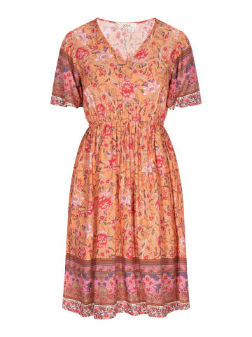 usha FESTIVAL Women Dress in orange multicolor