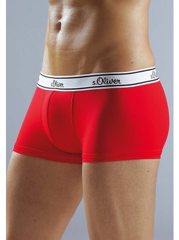 S. Oliver Boxershorts in rot, marine, weiß