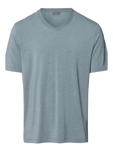 Hanro V-Shirt Casuals in ocean melange