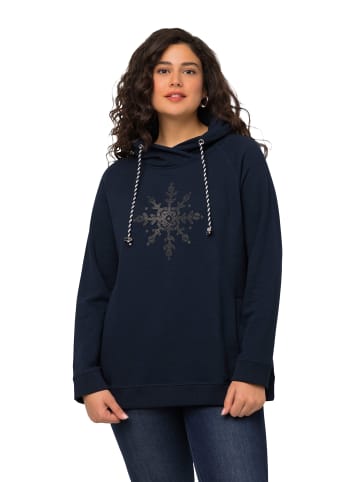 Ulla Popken Sweatshirt in marine