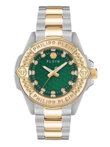 Philipp Plein Analoguhr für Damen in Grün