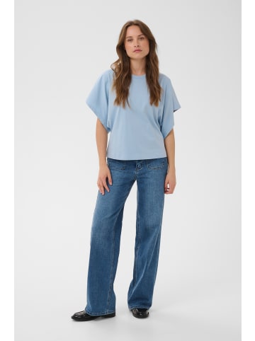 Kaffe T-Shirt kurzarm KAstormy Baggy fit in Blue Fog