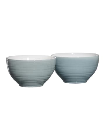 Ritzenhoff & Breker 2er Set Müslischalen Suomi ø 14 cm in Blau