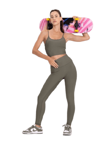 Onamaste Legging Lotus in Grün