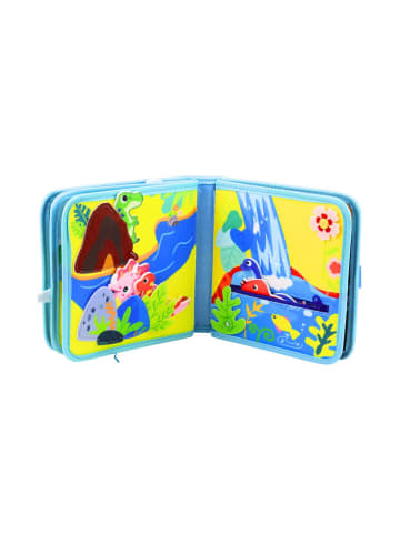 Wisam® 3D-Filz-Sensorik-Lernbuch Dinosaurier