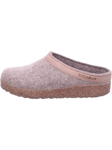 HAFLINGER Hausschuhe Damen Grizzly Torben in Beige