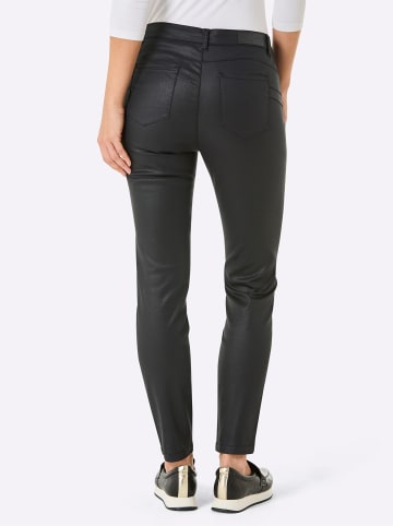 creation L Lyocell-Baumwoll-Hose in schwarz