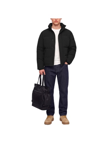 Jack and Jones JJESOHO Puffer Collar AW26 SN in Schwarz