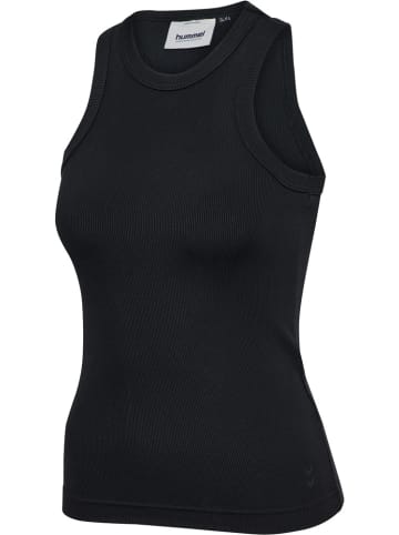 Hummel Top "Hmlpulse Rib Tank Top" in Schwarz