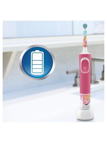 Oral-B Elektrische Zahnbürste "Vitality Kids - Princess" in Pink