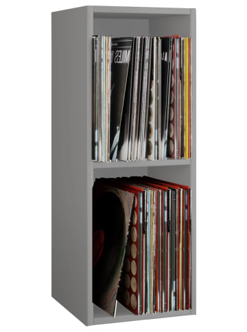 VCM  Schallplatten LP Stand Regal Platto 2f in Grau